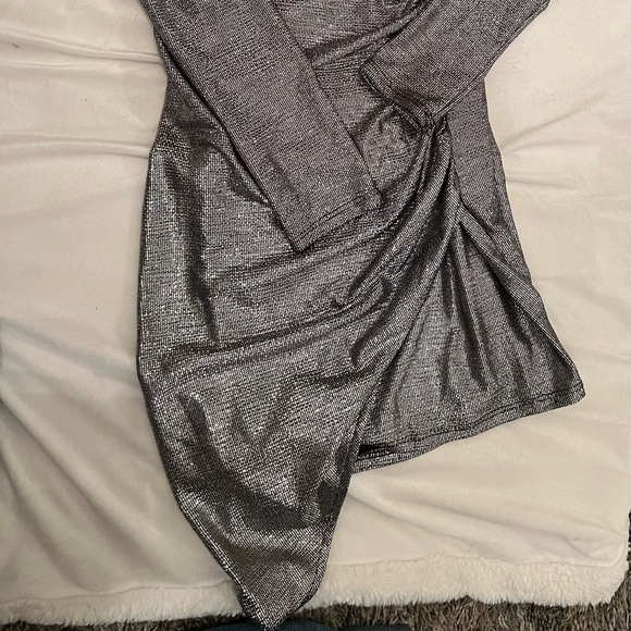 Silver Party Dress - Picture 3 of 3